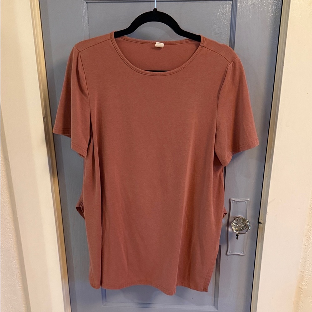 Women's Casual Rust Top